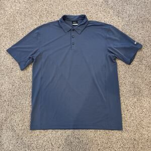 Nike Golf Dri-FIT Men's Polo L Gray Shirt Short Sleeve Your Performance